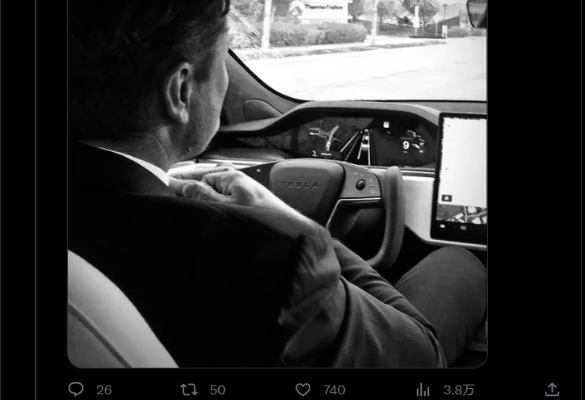 Next Week’s Highlight: Musk Announces Live Demonstration of Tesla’s FSD V12 on X Platform
