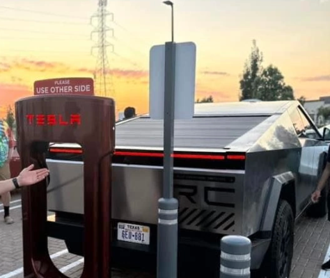 Tesla Celebrates Milestone: 50,000th Supercharger Station Welcomes Cybertruck