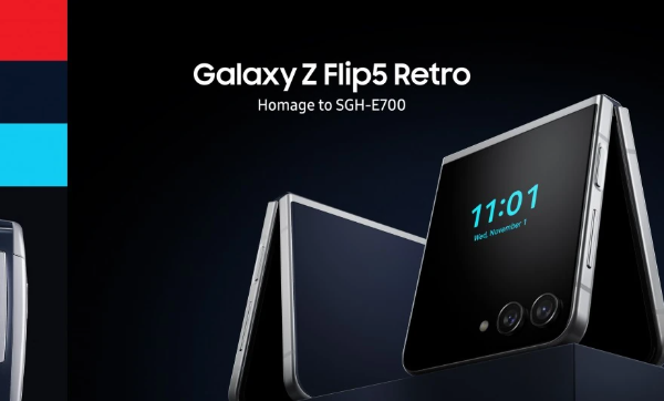 Paying Homage to a 2003 Classic: Samsung Introduces the Galaxy Z Flip 5 Retro