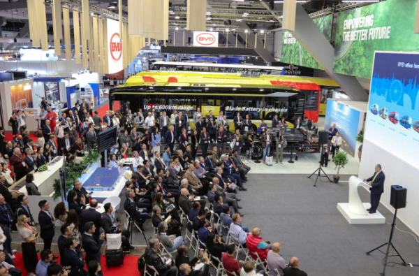 BYD Unveils Cutting-Edge Electric Buses at Busworld Brussels 2023