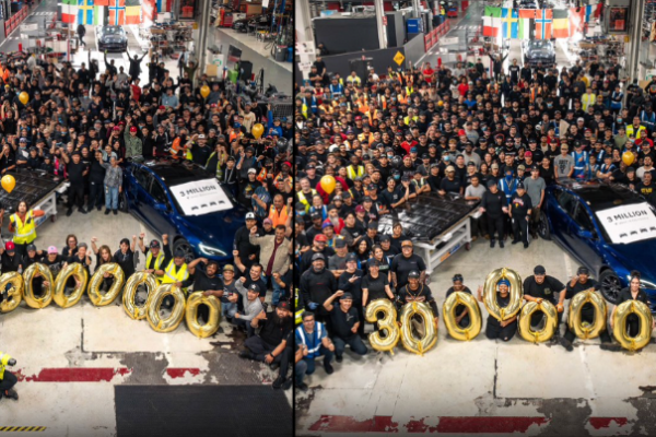 Tesla Hits Milestone: 3 Millionth Car Rolls Off Production Line at Fremont and Nevada Gigafactories