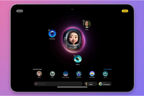 Apple’s New AI Image Generator: Cartoons Only, With AI Labels