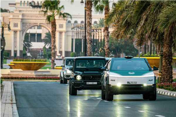 Dubai Police Welcome Tesla Cybertruck to Their Fleet