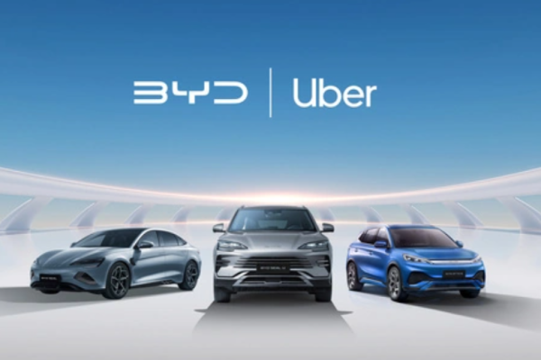 BYD and Uber Forge Alliance, Bringing 100,000 EVs to Global Ride-Hailing Scene