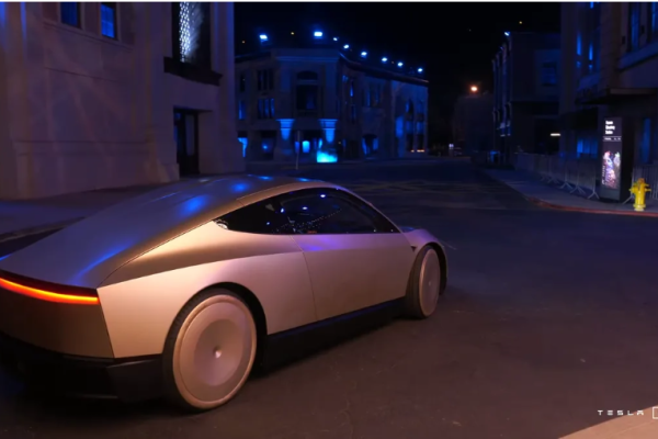 Tesla Unveils Cybercab: A Cybertruck-Like Robotaxi Minus the Stainless Steel