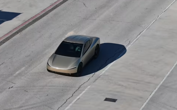 Tesla Cybercab Test Vehicles with Steering Wheels Make Frequent Appearances at Giga Texas