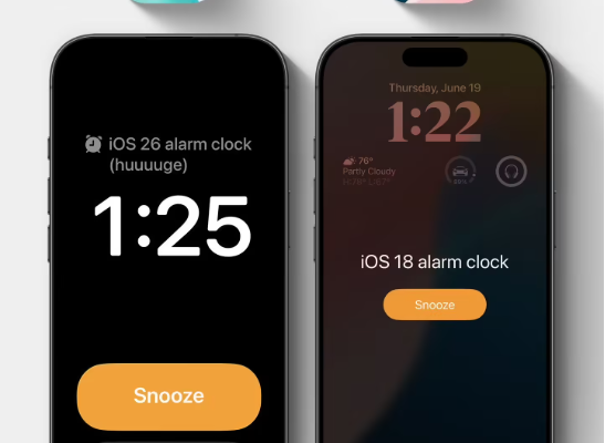 Former Apple Engineer Claims iOS 26 Alarm Design Contradicts Study, Large Side – by – Side Buttons Could Lead to Oversleeping
